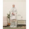 Mukena Baby Blue v3 Mukena Dewasa Jumbo Premium Signature Silk Laila Tsamirah Series Atasan Bawahan