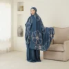 Mukenah Marwah Caostal Blue Mukena Marwah Dewasa