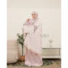 Mukenah Sakura Blossom Mukena Dewasa Jumbo Premium Signature Silk Laila Tsamirah Series Atasan Bawahan
