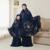Navy Mukena Marwah Couple Anak dan Ibu