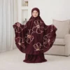 id-11134207-8224z-mkaphlv2k5qe4f Mukena Anak - Mukena Rayon Premium Marwah Jumbo Adem Nyaman Motif Bunga